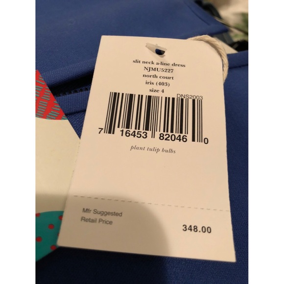 Kate Spade Charleen dress NWT size 4 FINAL PRICE - Picture 7 of 8